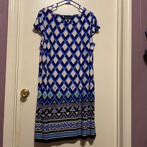 Cute Patterned Midi Dress